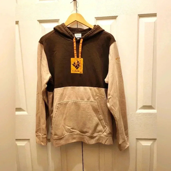 Columbia Men's Colorblock Hoodie-Size Medium- NWOT🤎 - Picture 1 of 6